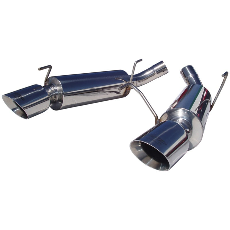 MBRP Mustang GT 5.0/Shelby GT500 Dual Mufflers Axle Back