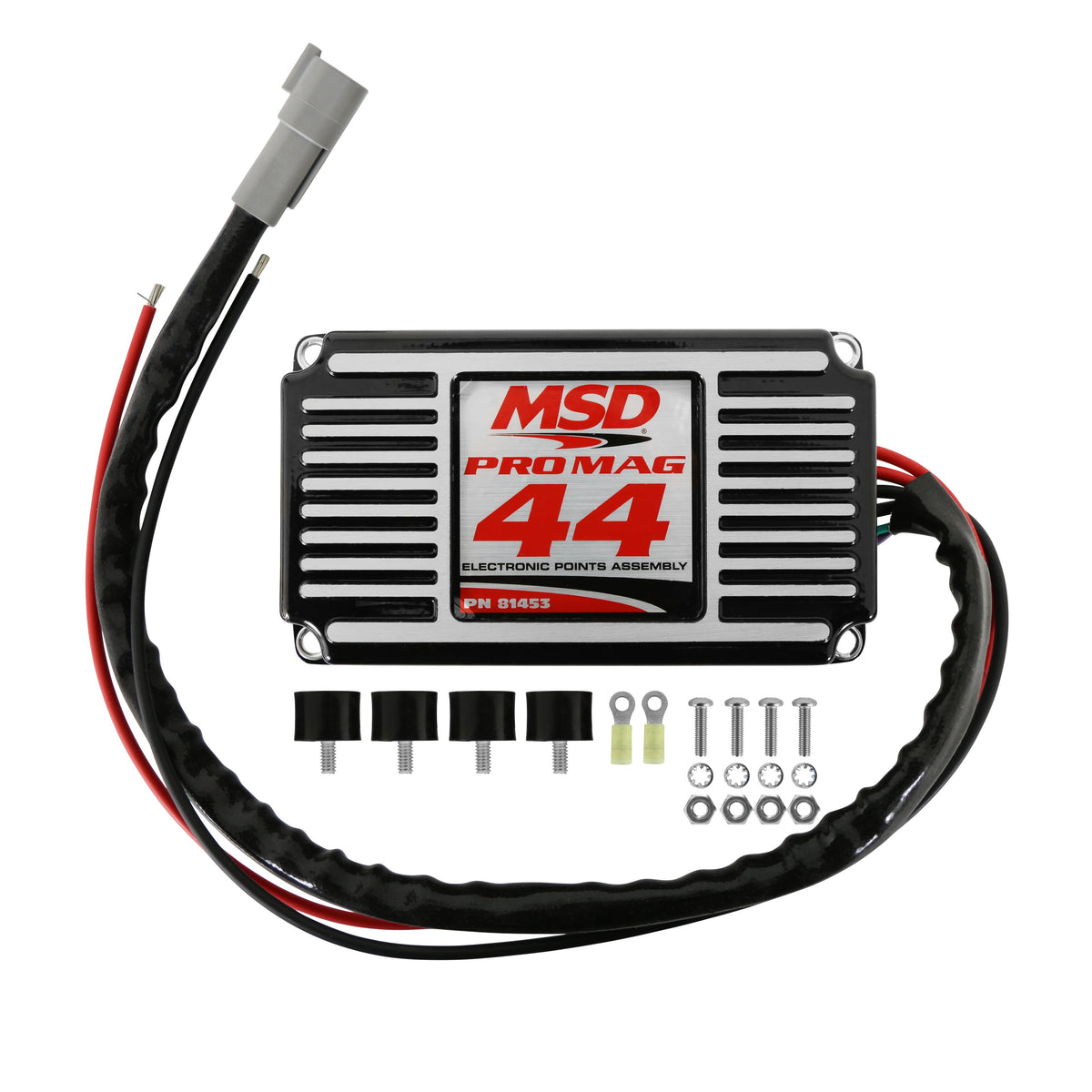 MSD 81453 Pro Mag 44 Amp Electronic Points Box, Black