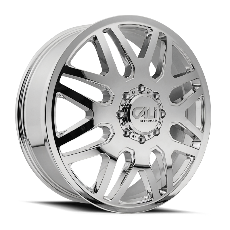 Cali Off-Road Invader Dually Rear 24x8.25 8x165.1 -232mm Chrome Wheel 9115D-24881CR232