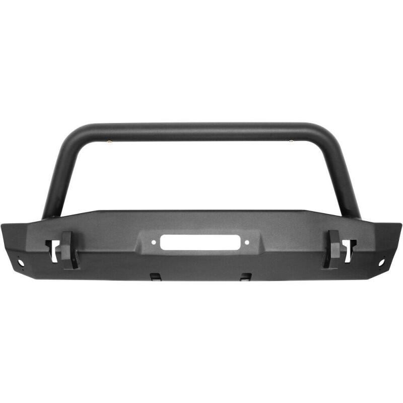Westin 59-80075 WJ2 Stubby Front Bumper for 2018-2026 Jeep Wrangler JL/Gladiator Textured Black