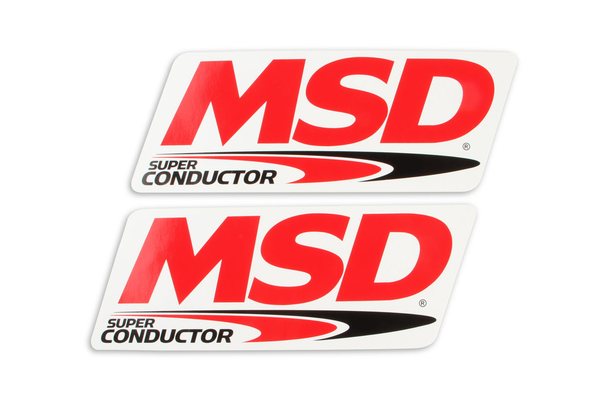 MSD 32829 Super Conductor Spark Plug Wire Set - 99-13 GM Truck & SUV - Red