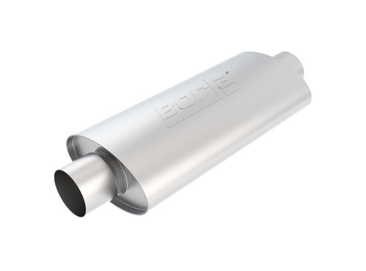 Borla 40944 XR-1 Racing Sportsman 3 inch Outlet / 3 inch Inlet Oval Muffler - #40944