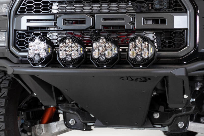 Addictive Desert Designs for 17-20 Ford Raptor Pro Add-On Light Hoop - Hammer Black