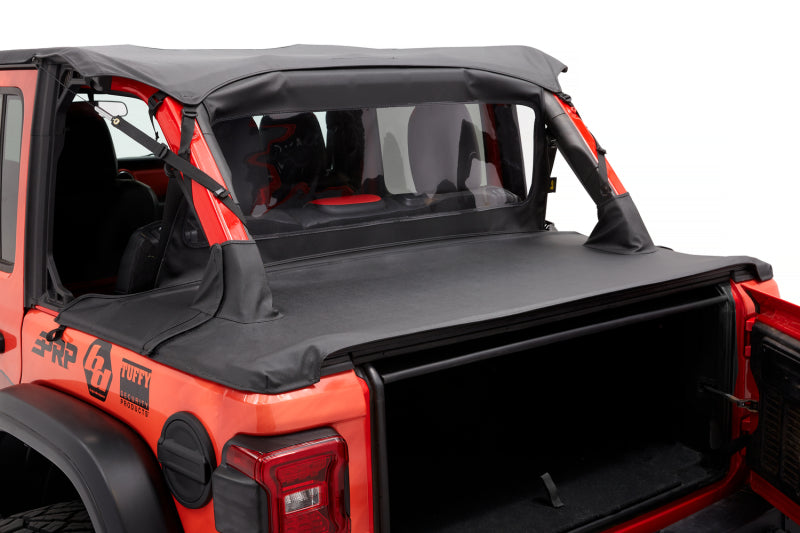 Bestop 18-23 Jeep Wrangler JL 4-Door Duster Deck Cover (Black Diamond)