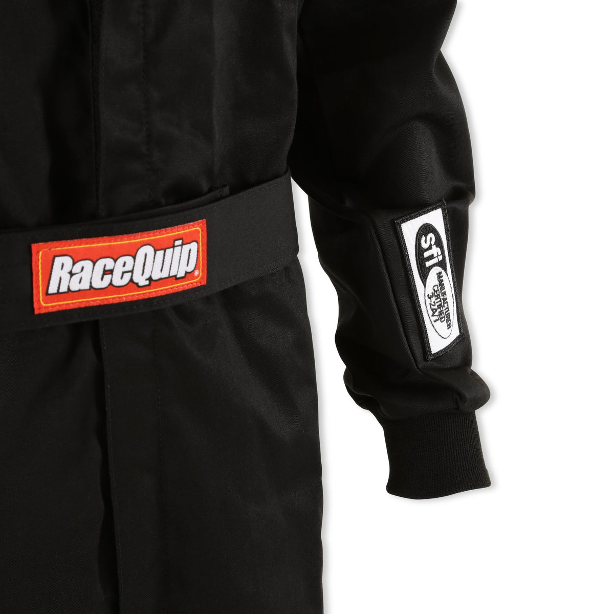RaceQuip 110007 Black SFI-1 1-Layer Suit - 2XL