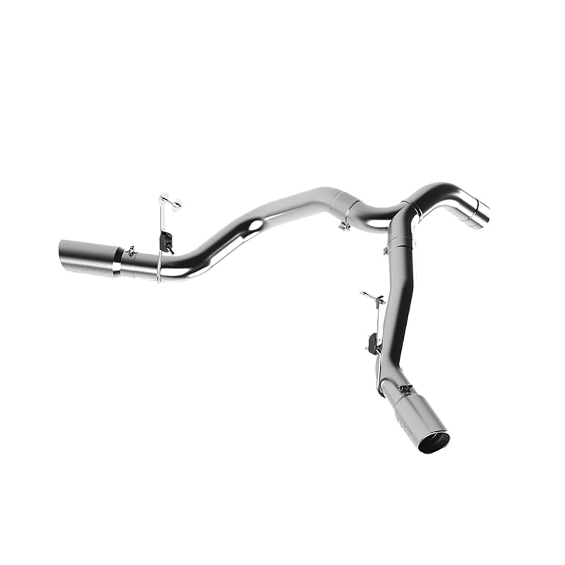 MBRP S6168AL 13-15 Dodge 25/3500 Cummins 6.7L(Excl. CC/SB)4in Filter Back Cool Duals AL(Leaf Spring) - #S6168AL