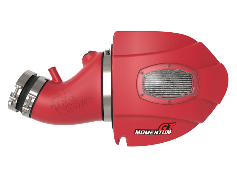 aFe Power 51-72203-R Momentum GT Cold Air Intake - 2011-2023 Dodge Challenger/Charger SRT8/392 / Chrysler 300 SRT V8-6.4L HEMI | Pro DRY S Red