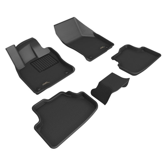 3D MAXpider Kagu Front & Rear Floor Mats for 2021-2023 Volkswagen GTI/Golf R