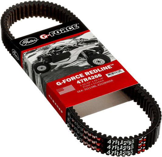 Gates 47R4266 G-Force RedLine CVT Belt for 2016 Polaris RZR XP 925cc