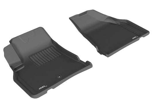 3D MAXpider Kagu Front Floor Mats for 2008-2017 Buick Enclave / Chevrolet Traverse / GMC Acadia