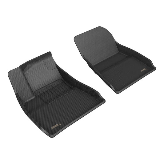 3D MAXpider Kagu Front Floor Mats for 2024-2026 Tesla Model 3