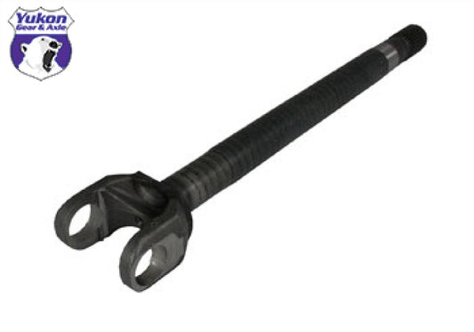Yukon Gear & Axle YA W38821 4340CM Left Hand Inner Repl Axle For Dana 30 / 84-90 XJ / 97+ TJ / Uses 5-760X