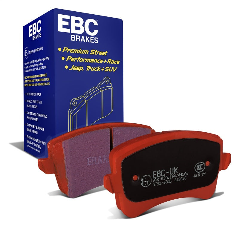 EBC 09-11 Audi A4 2.0 Turbo Redstuff Rear Brake Pads DP31988C
