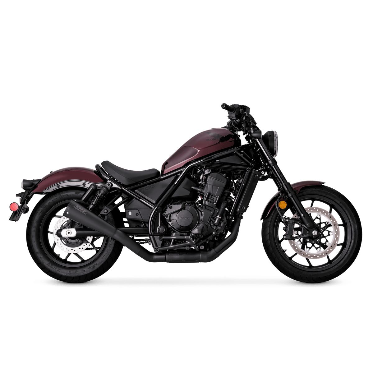 Vance & Hines 48425 Upsweep Slip-On Black for 2021-2024 Honda Rebel 1100