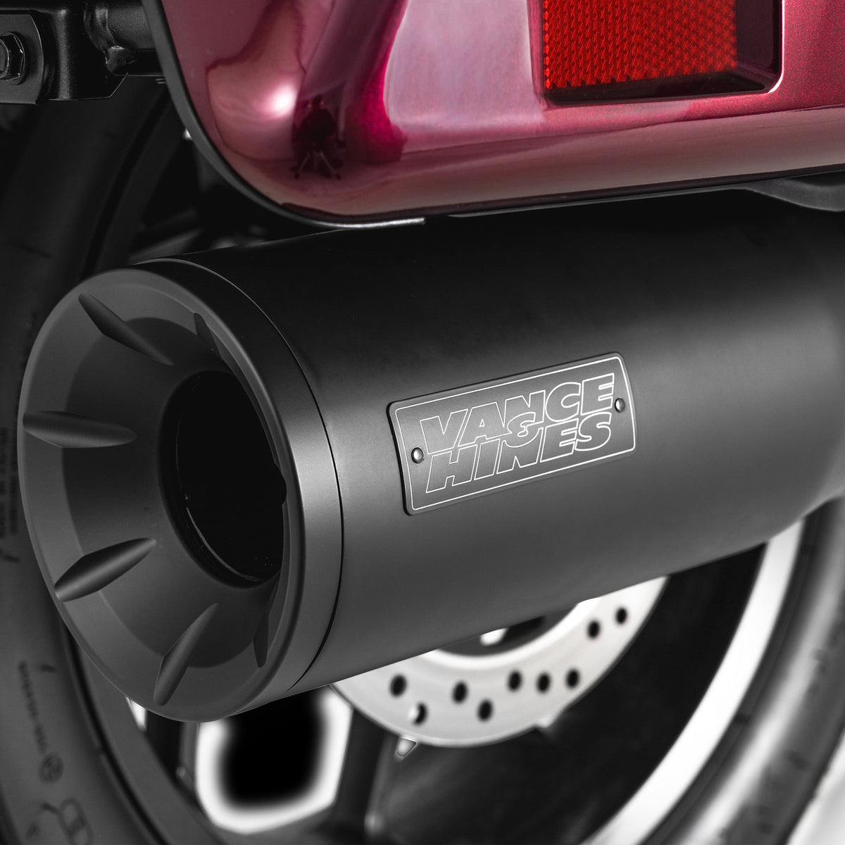 Vance & Hines 48427 Hi-Output Slip-On Black for 2023-2024 Honda Rebel 1100T
