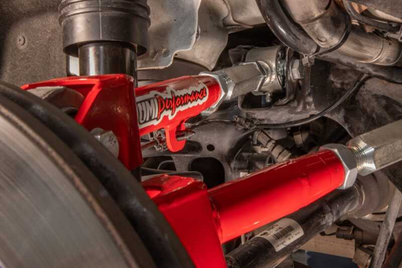 UMI Performance 2554-R Suspension Control Arm Red for 2016-2024 Chevrolet Camaro