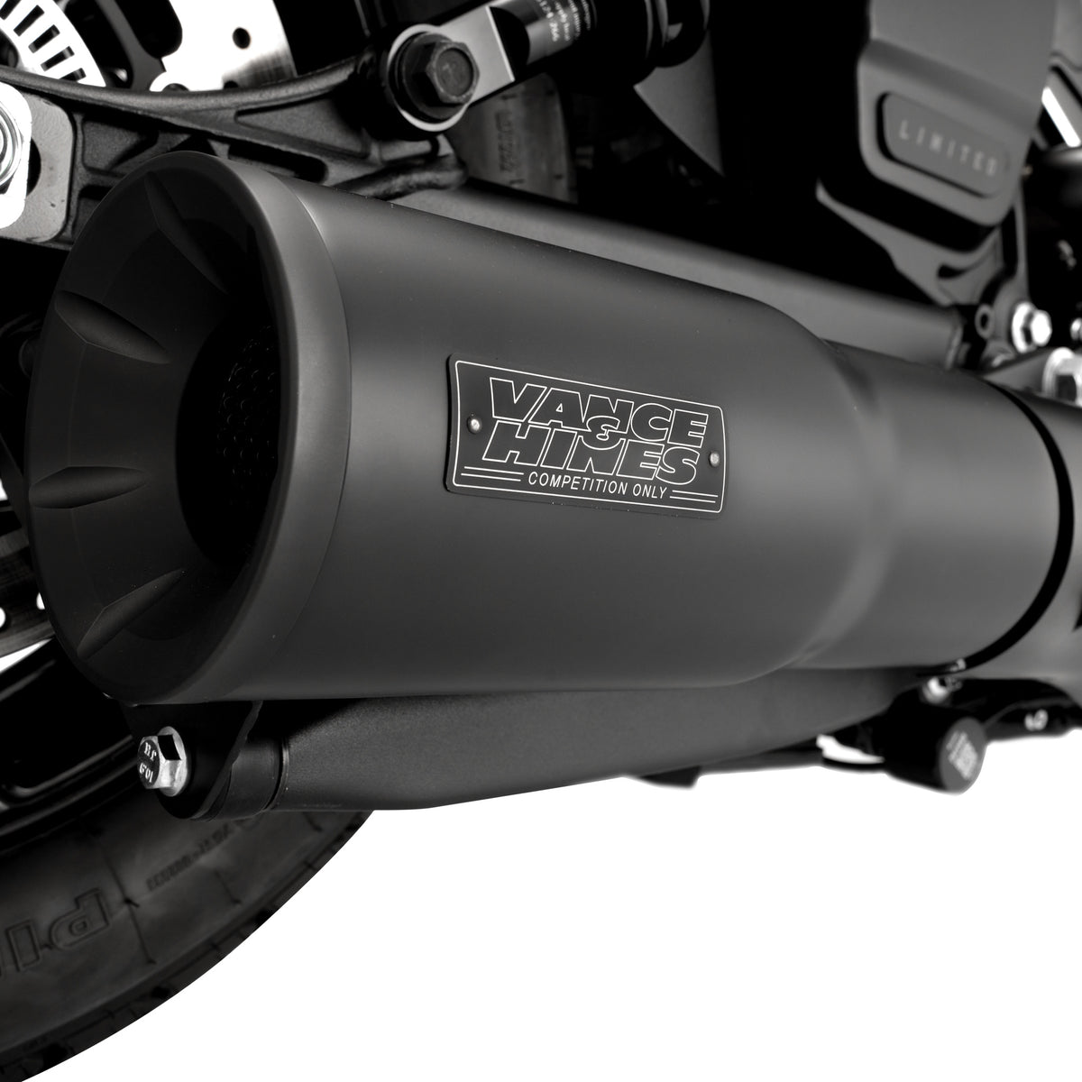 Vance & Hines 48627 Hi-Output Slip-Ons Black for 2025 Indian Scout