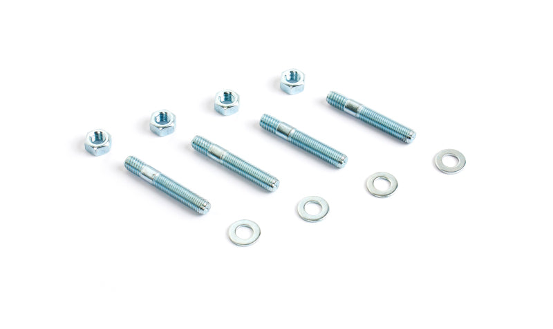 Cometic Gasket CF1001 Carburetor Studs 2 in Zinc Plated, Set of 4 With Washers and Nuts