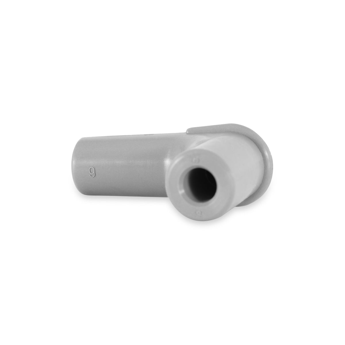 MSD 34515 90° Spark Plug Boot, Gray Silicone, 100each