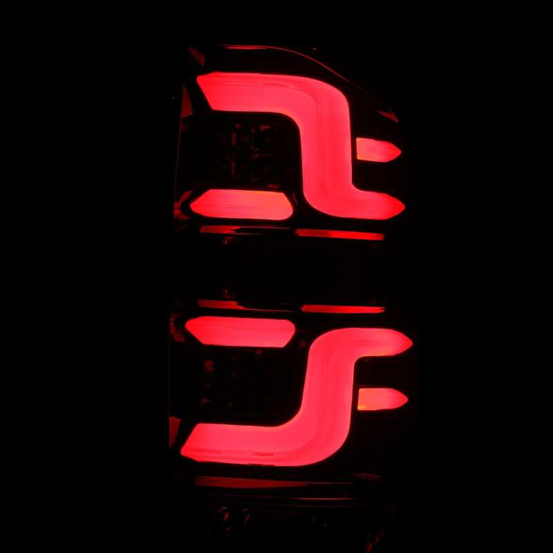 AlphaRex 672010 14-20 Toyota Tundra PRO-Series LED Tail Lights Jet Black
