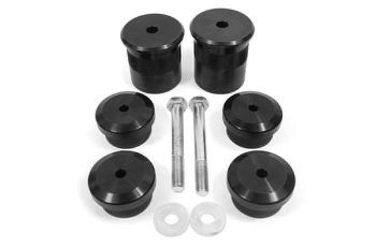 BMR 15-23 Dodge Challenger Aluminum Differential Mount Housing Bushing Kit - Black Anodized