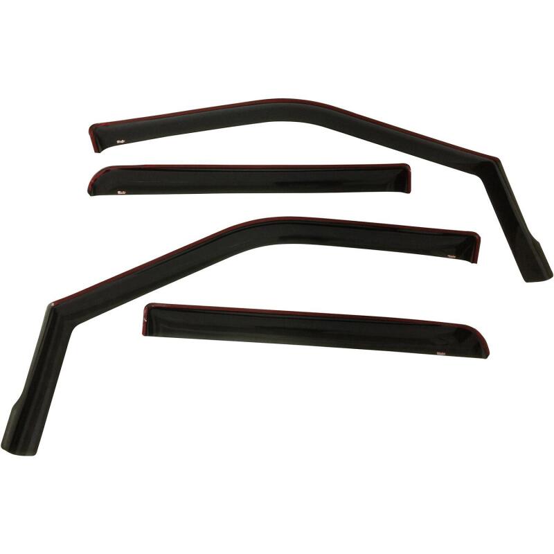 Westin 72-37407 In-Channel Wind Deflector 4pc for 2015-2018 Ford F-150 SuperCrew Smoke