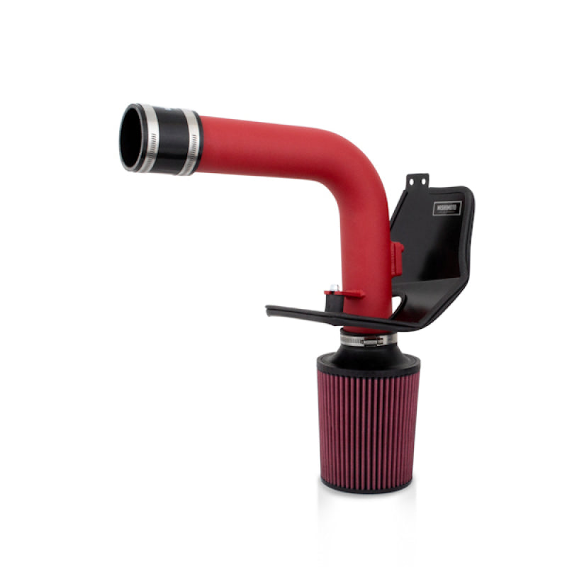 Mishimoto 08+ Subaru WRX/STi Performance Cold Air Intake Kit - Wrinkle Red - #MMAI-STI-08WRD