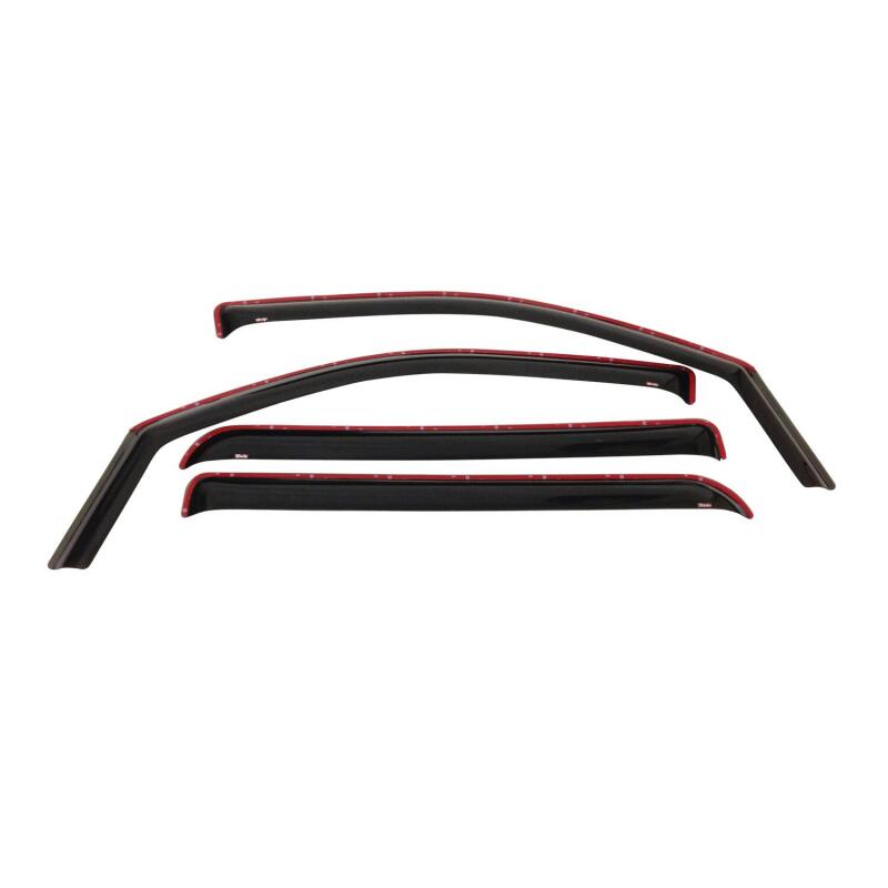 Westin 72-37405 In-Channel Wind Deflector 4-Piece for 2009-2014 Ford F-150 SuperCrew Smoke
