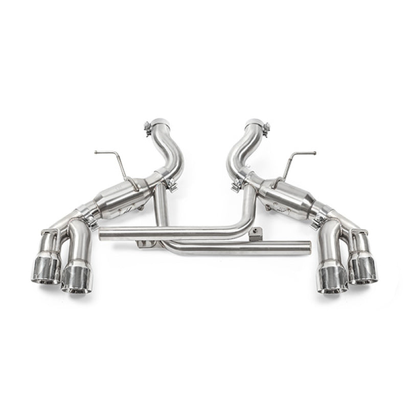 Mishimoto 2016+ Chevrolet Camaro SS Quad-Tip Pro Axle-Back Exhaust w/ Polished Tips - #MMEXH-CAM8-16AQTPP
