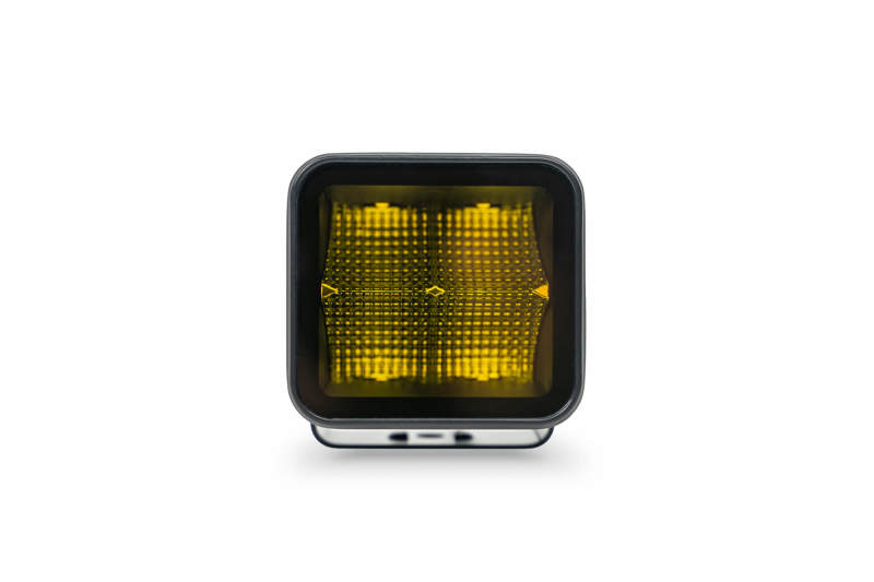 DV8 Offroad 3in Elite Series LED Amber Pod Light - #BE3EW40W-A