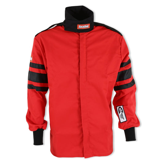 RaceQuip 111017 Red SFI-1 1-Layer Jacket - 2XL