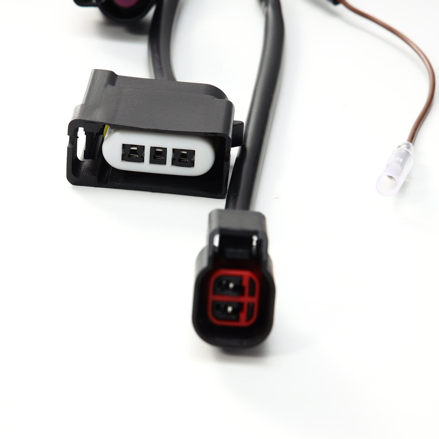 AlphaRex 810054 17-19 Ford F250/F350/F450/F550 Stock LED Projector Headlight Converters - Pair