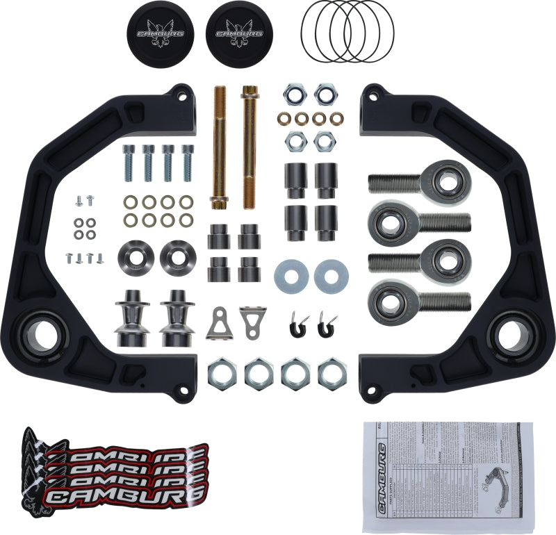 Camburg Engineering CAM-310194-GRY KINETIK Uniball UCA Gray for 2022-2025 Lexus LX600 / GX550, Toyota Land Cruiser / Tacoma / 4Runner