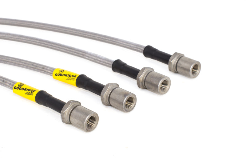 Goodridge 08-14 Subaru STi (w/Brembo Calipers) SS Brake Line Kit 24219