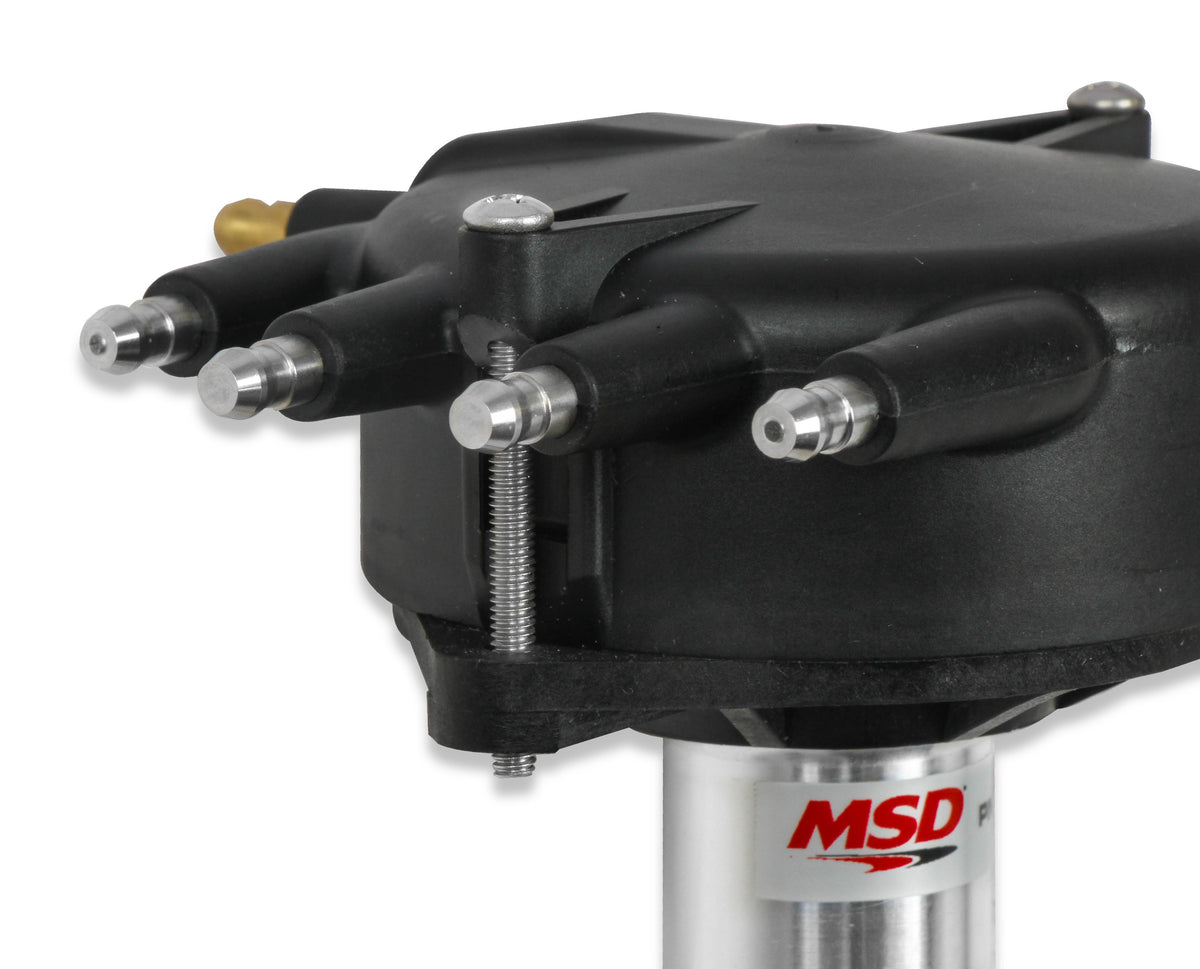 MSD 84893 for Chevy Crank Trigger Distributor with Black Crab Cap