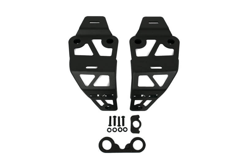 DV8 Offroad 20-22 Jeep JL 392/ Jeep JT Mojave Edition Dual Pod Light Mounts - #LBJL-06