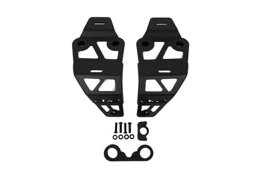 DV8 Offroad 20-22 Jeep JL 392/ Jeep JT Mojave Edition Dual Pod Light Mounts - #LBJL-06