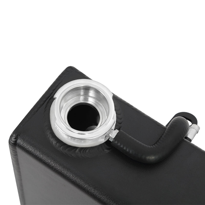 Mishimoto 2011+ Dodge Charger/Challenger / Chrysler 300C Alum Expansion Tank - Micro-Wrinkle Black - #MMRT-MOP-11EMWBK