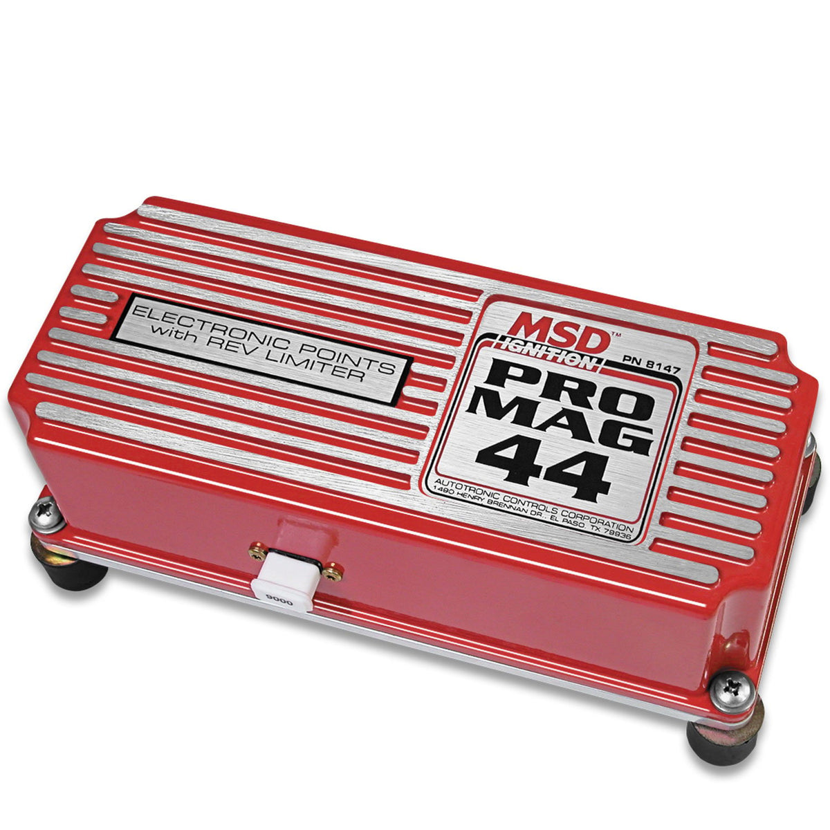 MSD 8147 Pro Mag 44 Amp Electronic Points Box - Red