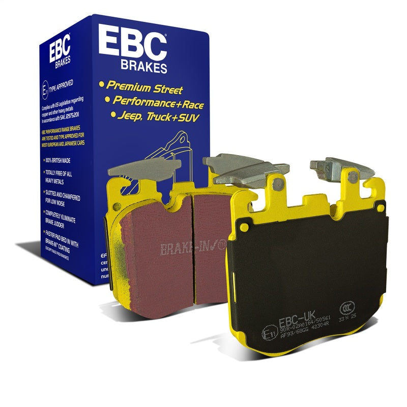 EBC 2017+ BMW (Alpina) B7 xDrive 4.4L Twin Turbo Yellowstuff Front Brake Pads DP42304R