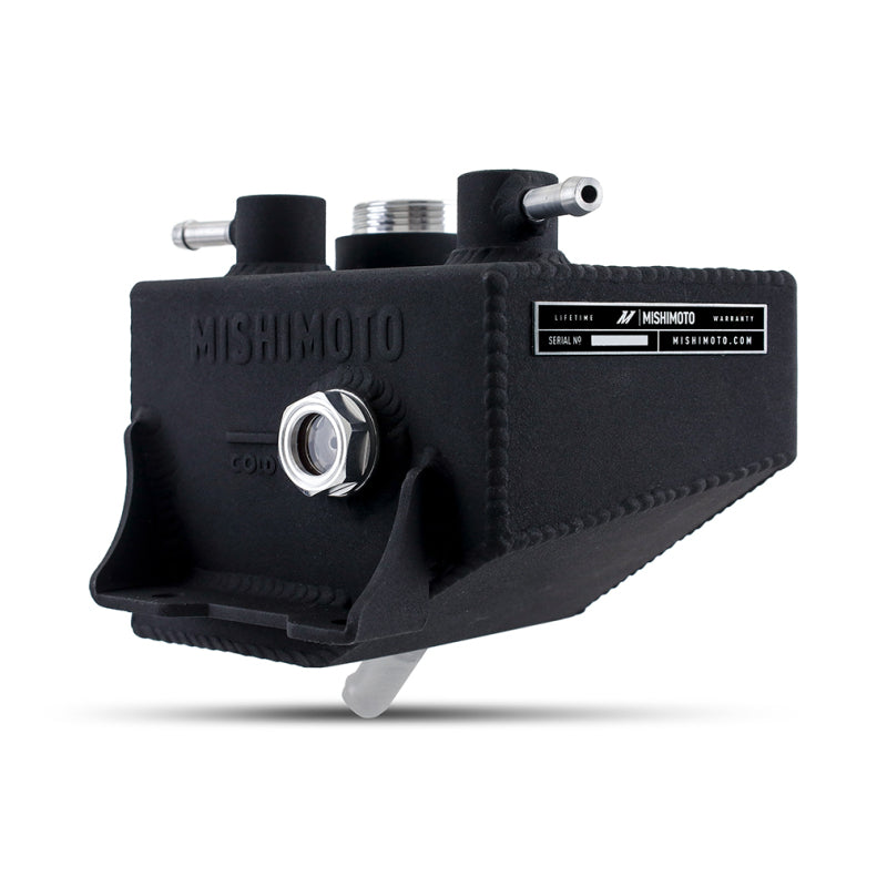 Mishimoto 2024+ Ford Mustang V8/2.3L EcoBoost Expansion Tank - Black - #MMRT-MUS-24MWBK