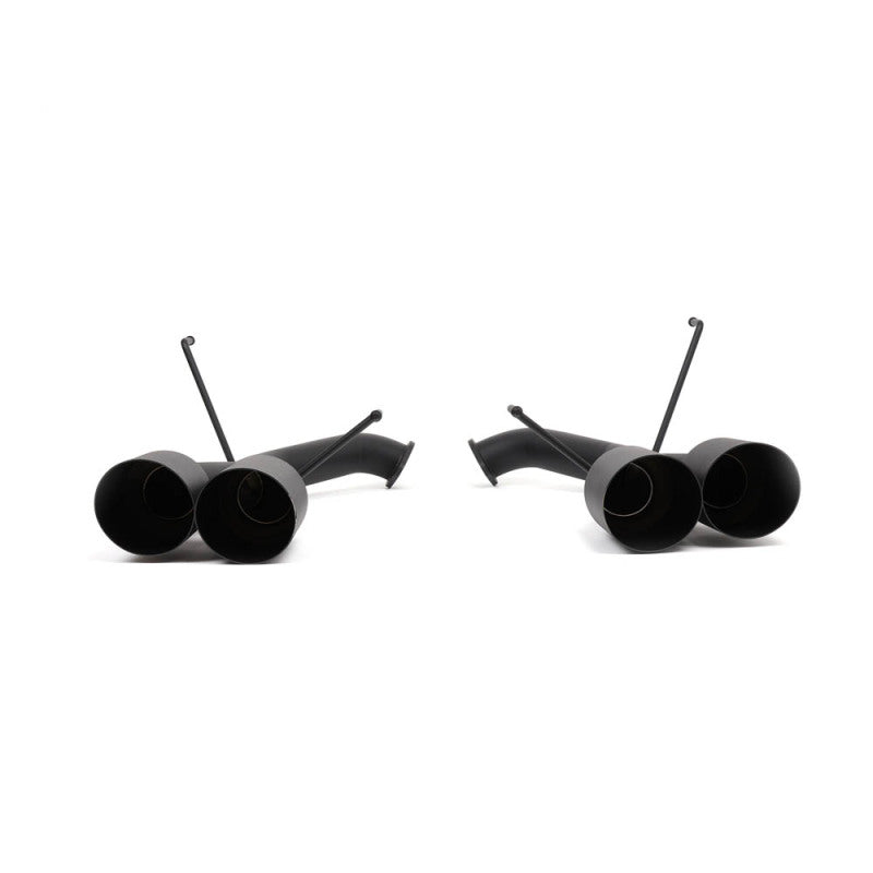 BLOX Racing 2022-2027 WRX Muffler Delete / Axle Back Single Wall 4in - Matte Black Tips BXEX-51106-BK