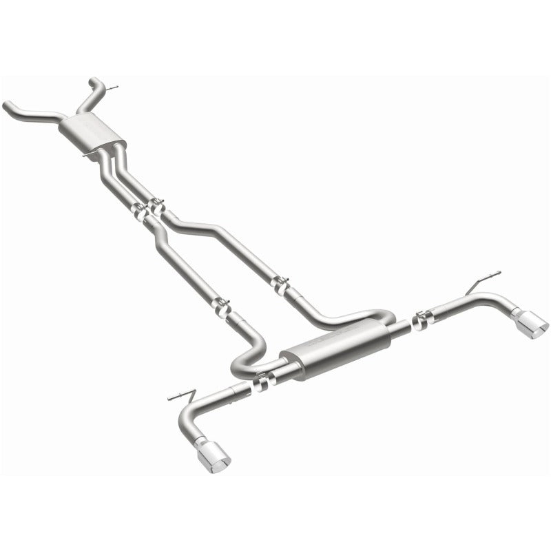 MagnaFlow 15085 07 Audi Q7 V8 4.2L Dual Split Rear Exit Stainless Cat-Back Perf Exhaust - #15085