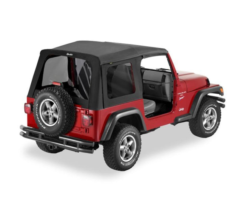 Bestop 97-06 Jeep Wrangler TJ Exc. Unlimited Supertop Classic Skin (Black Diamond Tinted Windows)