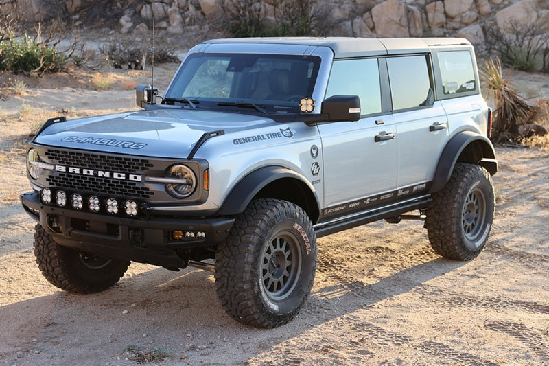 Camburg Engineering CAM-110214-GRY KINETIK Billet Uniball UCA Gray for 2021-2025 Ford Bronco (Excluding Raptor)