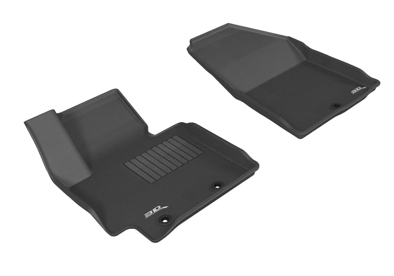 3D MAXpider Kagu Front Floor Mats for 2014-2019 Kia Soul