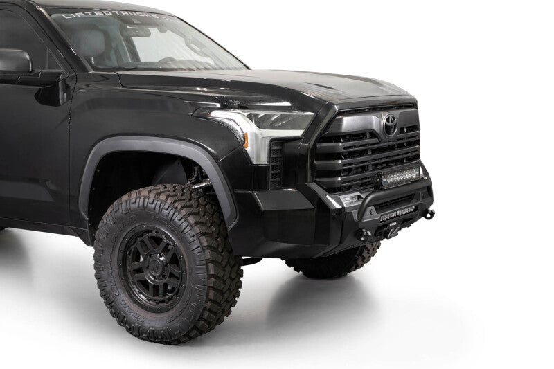 Addictive Desert Designs for 2022+ Toyota Tundra Stealth Center Mount Front Bumper w/ Top Hoop