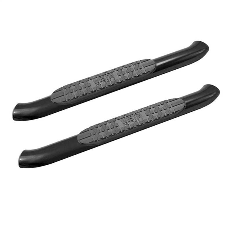Westin 21-24055 PRO TRAXX 4 Oval Nerf Step Bars for 2018-2026 Jeep Wrangler JL 2-Door Textured Black
