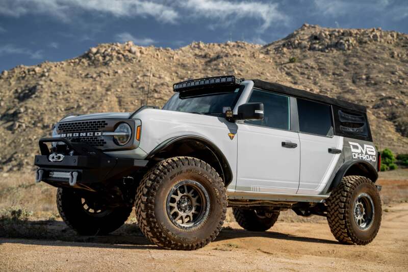 DV8 Offroad 2021 Ford Bronco A Pillar Dual Light Pod Drop Mounts - #LBBR-08