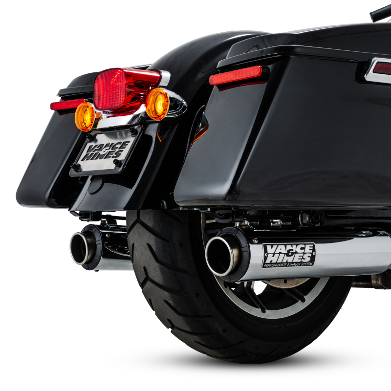 Vance & Hines 16721 Supersport Slip-On Chrome for 2017-2026 Harley-Davidson Touring